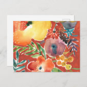 Overvloedige Florals III Briefkaart (Voorkant / Achterkant)