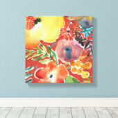 Overvloedige Florals III Canvas Afdruk (Insitu (Houten vloer))