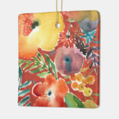Overvloedige Florals III Keramisch Ornament (Links)