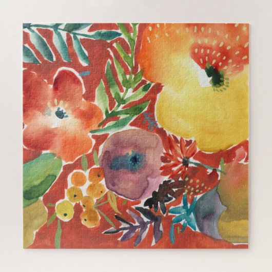 Overvloedige Florals III Legpuzzel (Horizontaal)