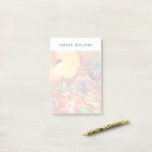 Overvloedige Florals III Post-it® Notes (Op bureau)