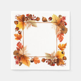 Overvloedige gelukzaligheid: kransoogst servet