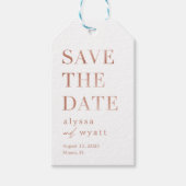 Overvloedige Glow bewerkbare kleur Het Label van d Cadeaulabel (Voorkant)