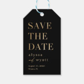 Overvloedige Glow bewerkbare kleur Het Label van d Cadeaulabel (Voorkant)