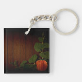 Overvloedige Harvest Pumpkin-Thanksgiving Sleutelhanger (Achterkant)