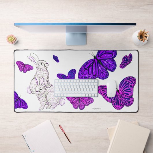 Overvloedige konijnen bureaumat (Kantoor 1)