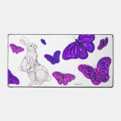 Overvloedige konijnen bureaumat (Voorkant)