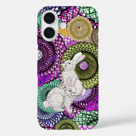 Overvloedige konijnen iPhone 16 hoesje