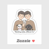 Overvloedige Liefde: De Prosperity Paws Collectie Sticker (Vel)