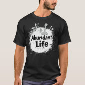 Overvloedige Life Rocks (voor en in het donker) T-shirt (Voorkant)