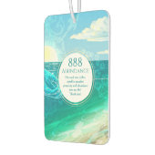 Overvloedige manifestatie 888 engelengetallen luchtverfrisser (Links)