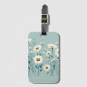 Overvloedige Margrietjes Bagagelabel (Voorkant (verticaal))