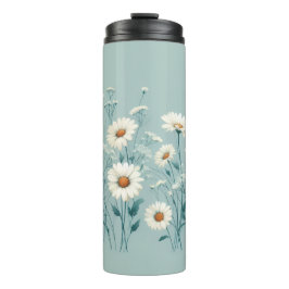 Overvloedige Margrietjes Thermosbeker