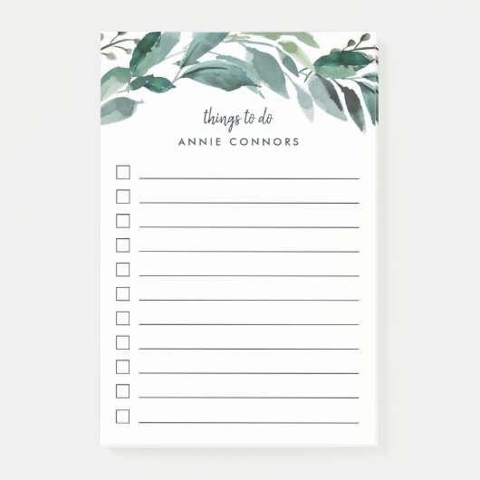 Overvloedige olie | Aangepast om lijst te doen Post-it® Notes (Voorkant)