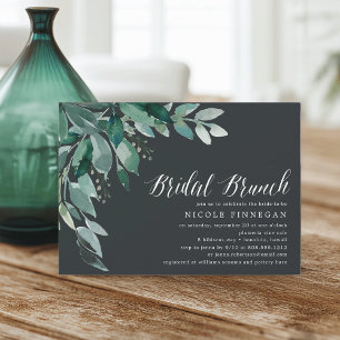 Overvloedige olie Uitnodiging van Bridal Brunch