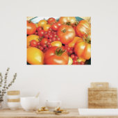 Overvloedige oogst — Heirloom Tomaten Poster (Keuken)