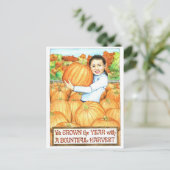 Overvloedige oogst Inspirerend Briefkaart (Staand voorkant)