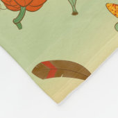 Overvloedige Oogstradiale Kunst Fleece Deken (Hoek)