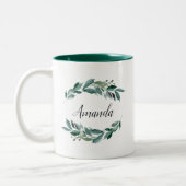 Overvloedige opslag op maat tweekleurige koffiemok (Links)