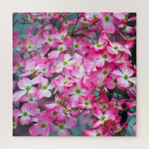 Overvloedige roze dogwood puzzel