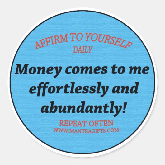 Overvloedige Sticker (Voorkant)