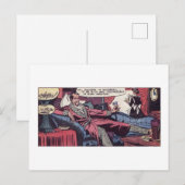 Overvloedige  stripversie Triumph Illustratie Briefkaart (Voorkant / Achterkant)