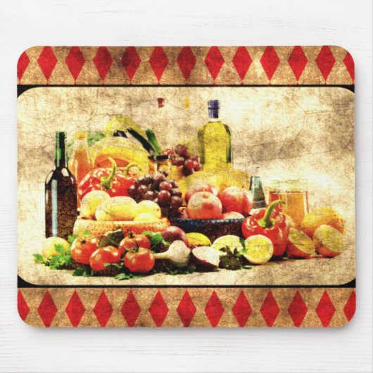 Overvloedige tabel muismat (Voorkant)