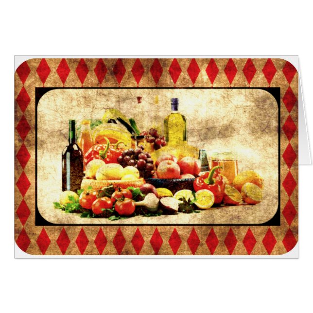 Overvloedige Tafel (Voorkant Horizontaal)