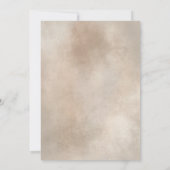 Overvloedige tafel Thanksgiving diner Kaart (Achterkant)