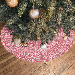 Overvloedige takken Rode en witte Jeneverbes Kerst Kerstboom Rok