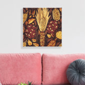overvloedige vreugde canvas afdruk (Insitu (Woonkamer))