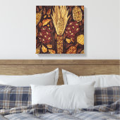 overvloedige vreugde canvas afdruk (Insitu (Slaapkamer))