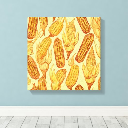 overvloedige vreugde canvas afdruk (Insitu (Houten vloer))