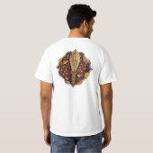 overvloedige vreugde t-shirt (Achterkant volledig)