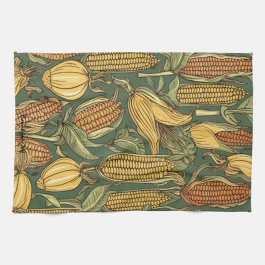 overvloedige vreugde theedoek (Horizontaal)