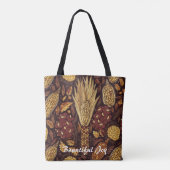 overvloedige vreugde tote bag (Achterkant)