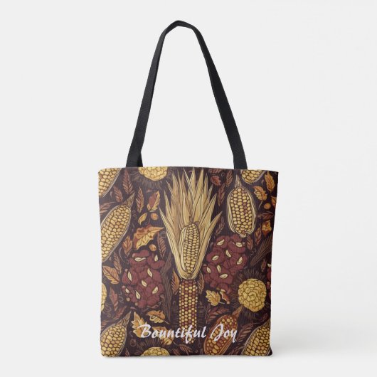 overvloedige vreugde tote bag (Achterkant)