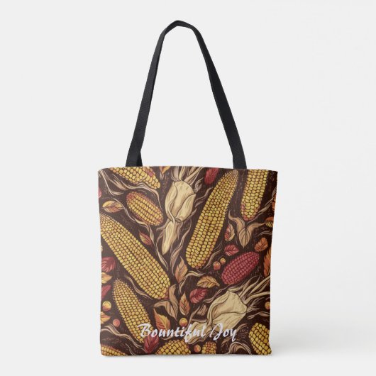overvloedige vreugde tote bag (Achterkant)