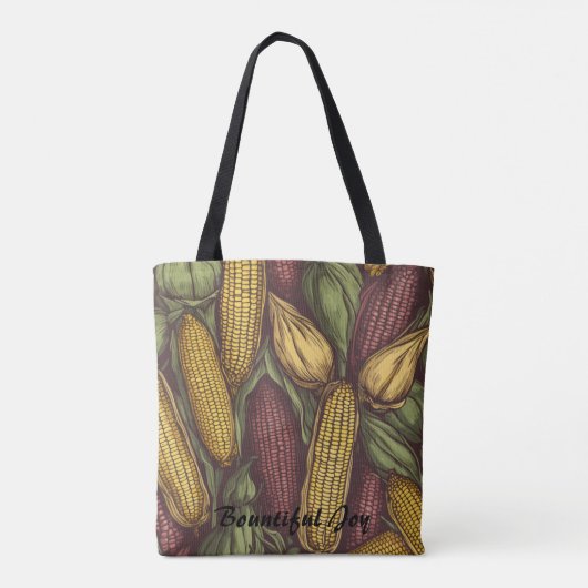 overvloedige vreugde tote bag (Achterkant)
