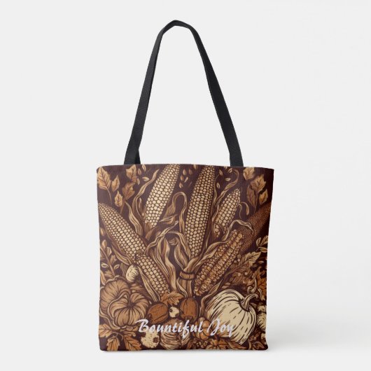 overvloedige vreugde tote bag (Achterkant)