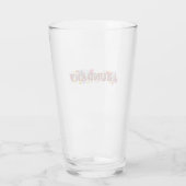Overvloedige vrouwen retraite glas (Achterkant)