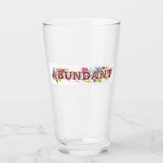 Overvloedige vrouwen retraite glas (Voorkant)