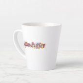 Overvloedige vrouwen retraite latte mok (Linkerhoek)