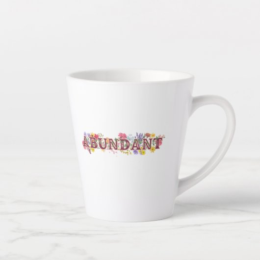 Overvloedige vrouwen retraite latte mok (Rechts)