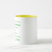 Overvloedige zegeningen mok (Midden)