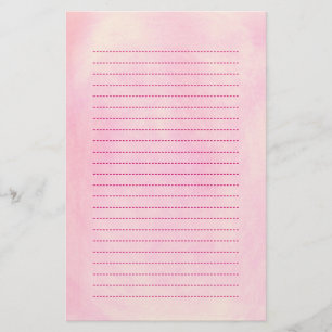 Overvloeide roze overvloeiingen Achtergrond gelink Briefpapier