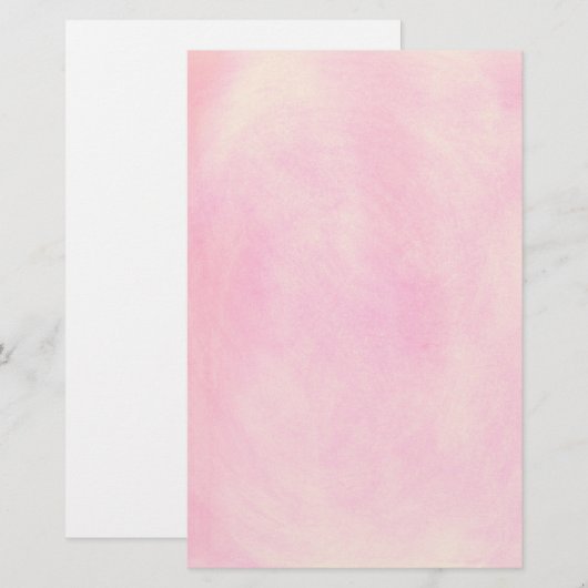 Overvloeide roze overvloeiingen Achtergrondpapier Briefpapier (Voorkant / Achterkant)