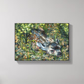 "Overvloeien in" Canvas Afdruk (Voorkant)