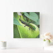 Overvloeien in vierkante klok (Huis)