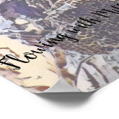 Overvloeiend met Melk en Honing Poster (Hoek)
